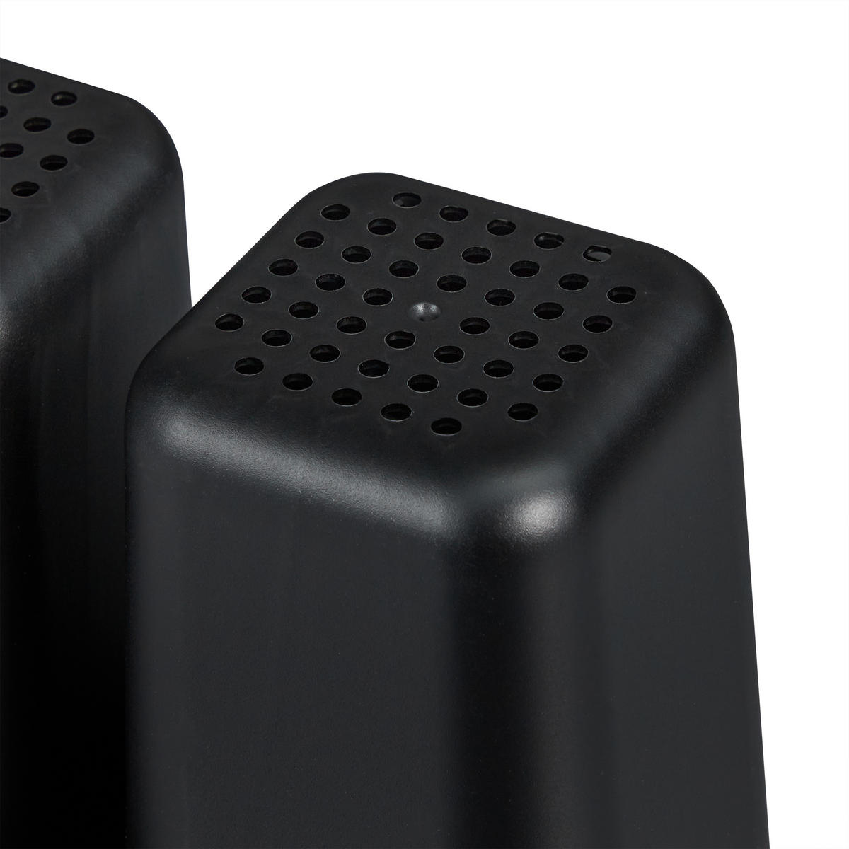 ABTROPFGESTELL - Schwarz, Holz/Kunststoff (42/15.5/31cm) - Relaxdays