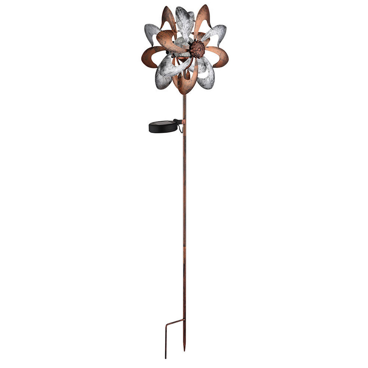 LED AUSSENLEUCHTE Metall Gold 2er Set - Goldfarben, Kunststoff (22/12/92cm) - Globo Lighting