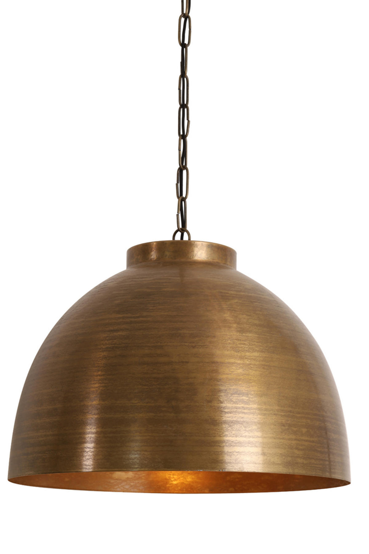 HÄNGELAMPE Kylie Bronze Ø60/46,5 cm - Bronzefarben, Metall (60/60/42cm) - Light & Living