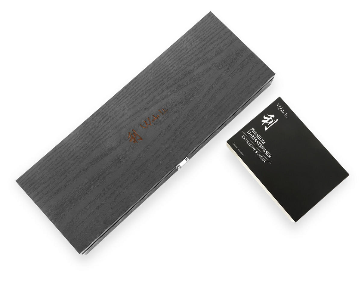 MESSERSET 3-tlg. 10–18 cm - Schwarz, Metall - Wakoli