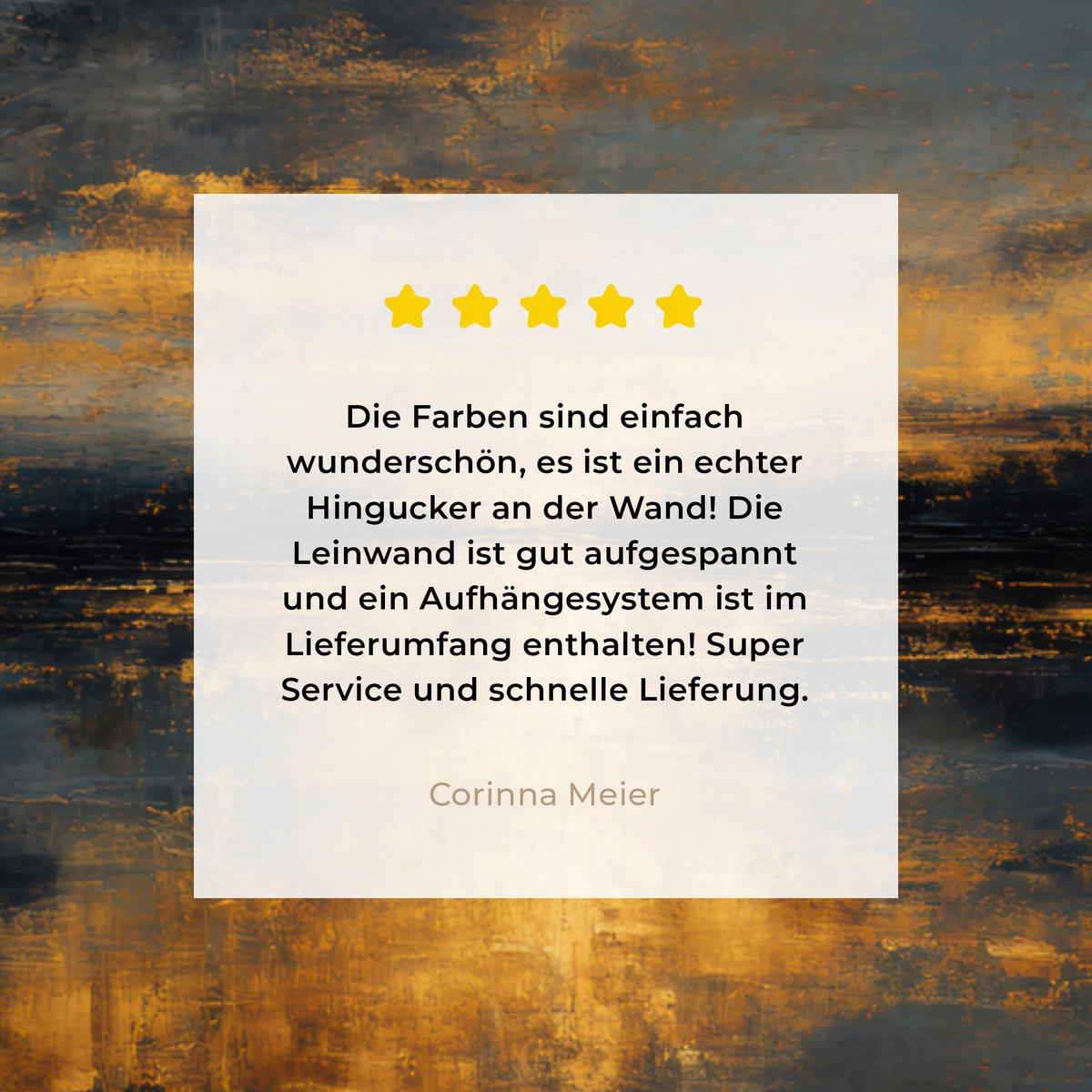 LEINWANDBILD Goldene Reflexion auf dem Wasser Wandbild 40x30 cm - Anthrazit, Textil (40/30cm) - MuchoWow