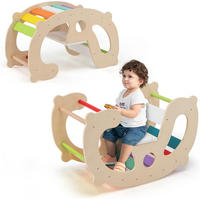 KLETTERBOGEN 49cm Mehrfarbig - Multicolor, Holz (80/49/42cm) - COSTWAY
