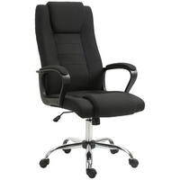 BÜROSTUHL Schwarz Polyester, Schaumstoff, Metall, Kunstleder 76xx62x119 xm - Schwarz, Kunststoff (62/119/76cm) - DESIGN IN
