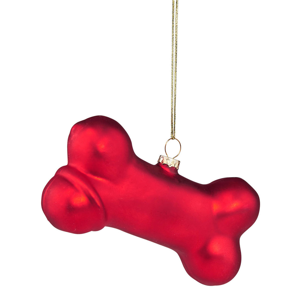 BAUMANHÄNGER Hang On Woof - Rot, Glas (10/3.5/6cm) - Butlers