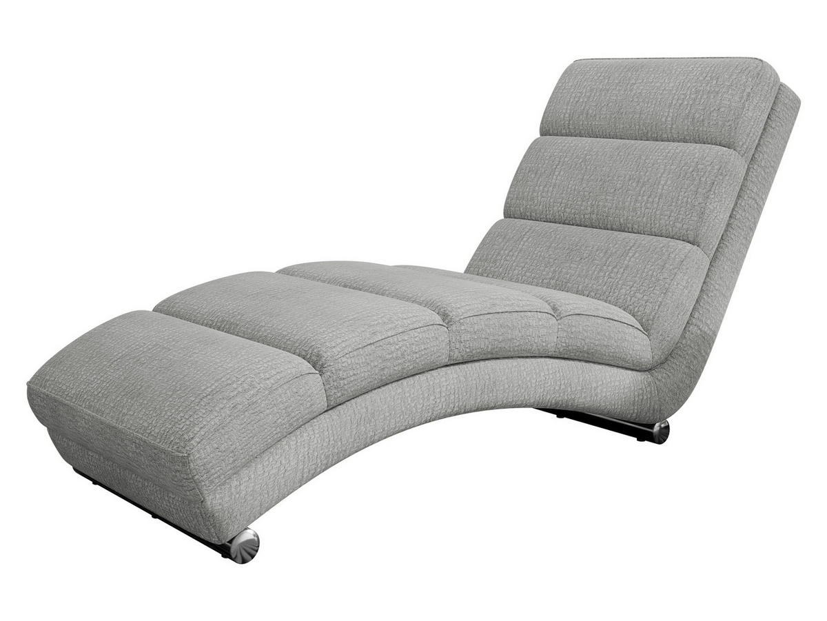 RELAXLIEGE Holiday Premium - Chromfarben/Greige, Holz/Textil (62/84/180cm) - MIRJAN24