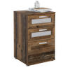 NACHTTISCH MARIKE - Dunkelbraun, Holzwerkstoff (40/63/38cm) - CARO-Möbel