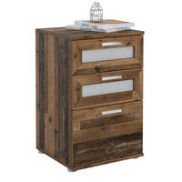 NACHTTISCH MARIKE - Dunkelbraun, Holzwerkstoff (40/63/38cm) - CARO-Möbel