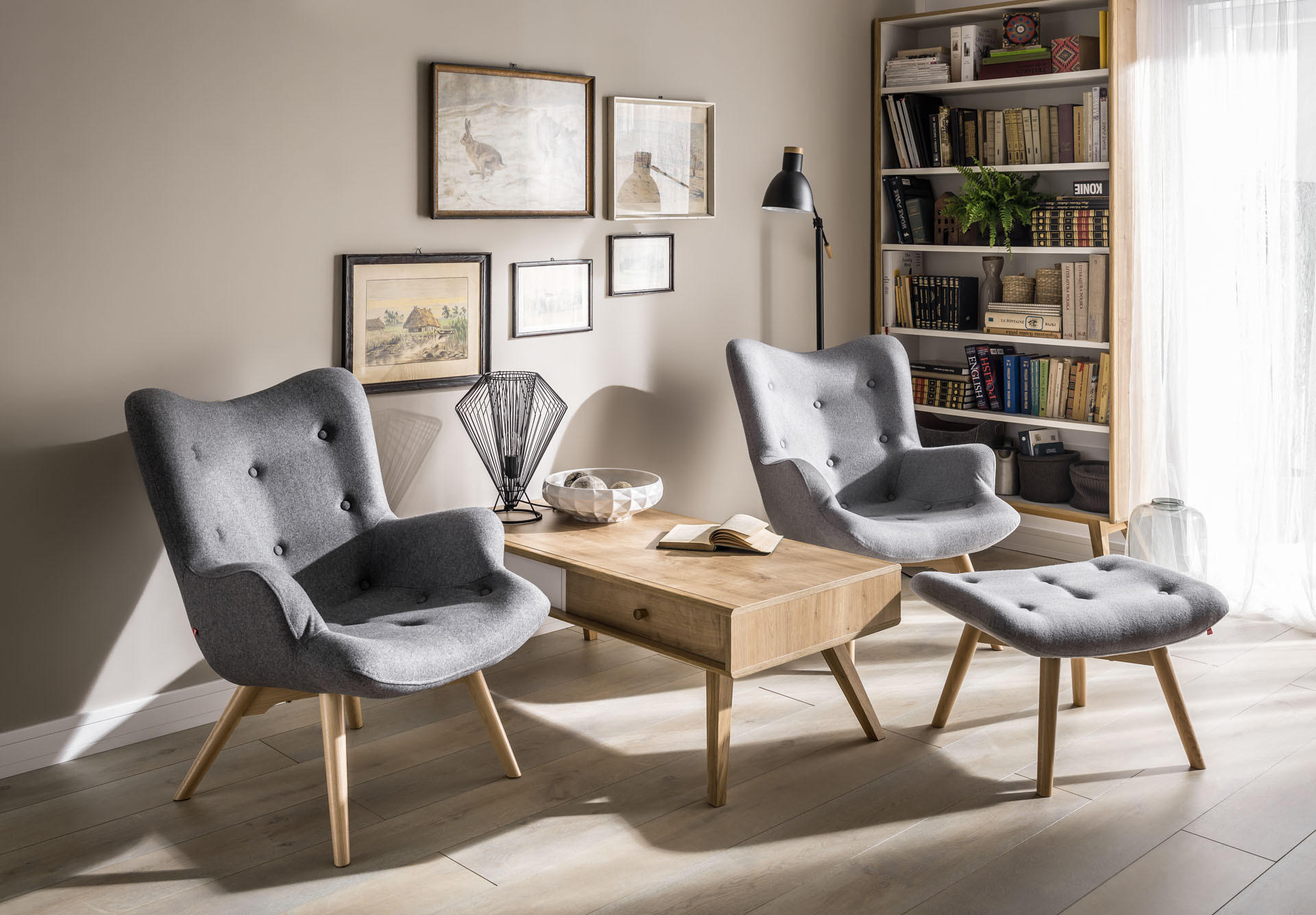 Thumbnail - Vox Möbel Couchtisch, Eiche, Holzwerkstoff, Teilmassiv,Eiche, Rechteckig,Rechteckig, 120x45x60 cm, Wohnzimmer, Wohnzimme...