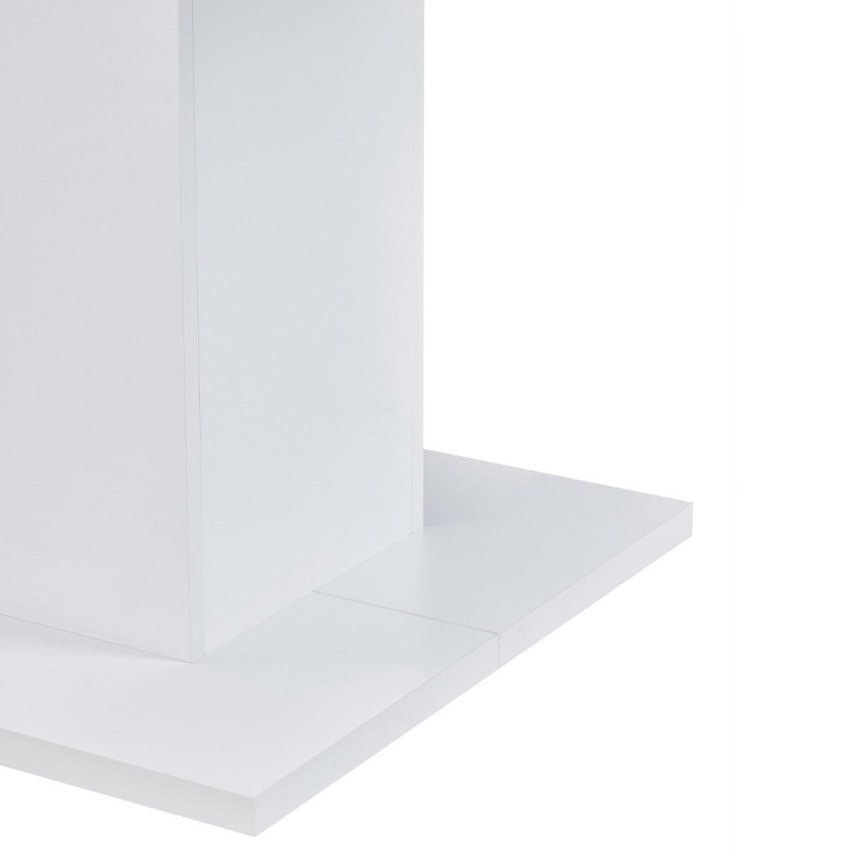 ESSTISCH WIM 100-140/100/74 cm - Anthrazit/Schwarz, Holzwerkstoff (100/100/74cm) - B&D Home