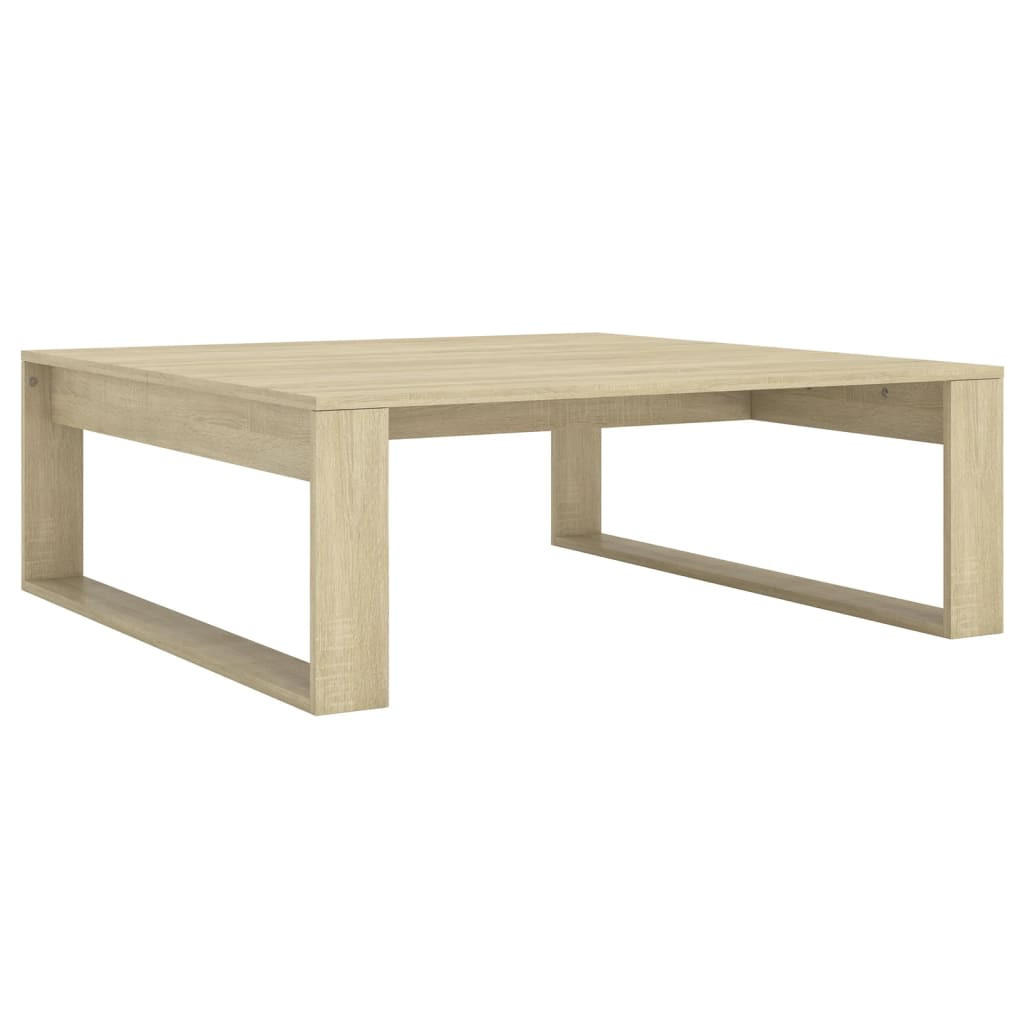 COUCHTISCH Sonoma-Eiche 100x100x35 cm Holzwerkstoff - Braun, Holzwerkstoff (100/100/35cm) - furnicato