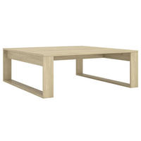 COUCHTISCH Sonoma-Eiche 100x100x35 cm Holzwerkstoff - Braun, Holzwerkstoff (100/100/35cm) - furnicato