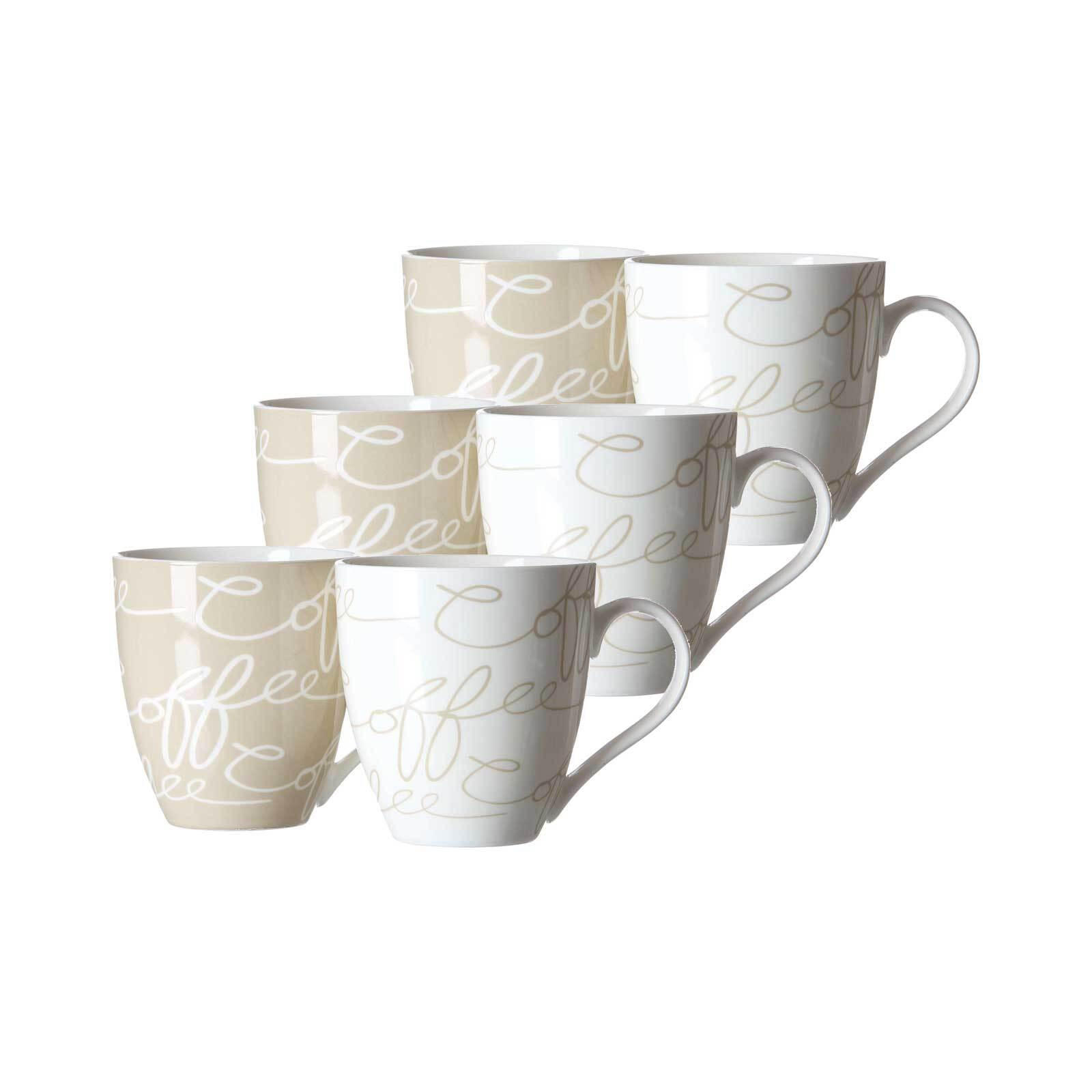 JUMBOTASSEN Cornello bunt 600 ml 6er Set - Multicolor, Keramik (0.6L) - Ritzenhoff Breker