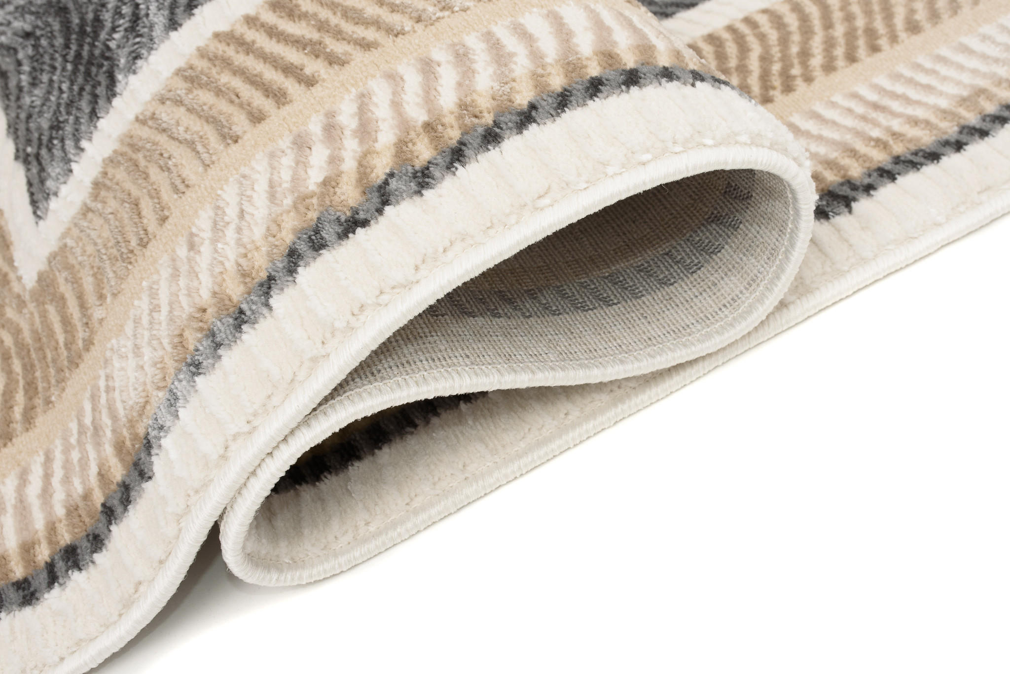 Tapiso Teppich Creme 160x220 cm