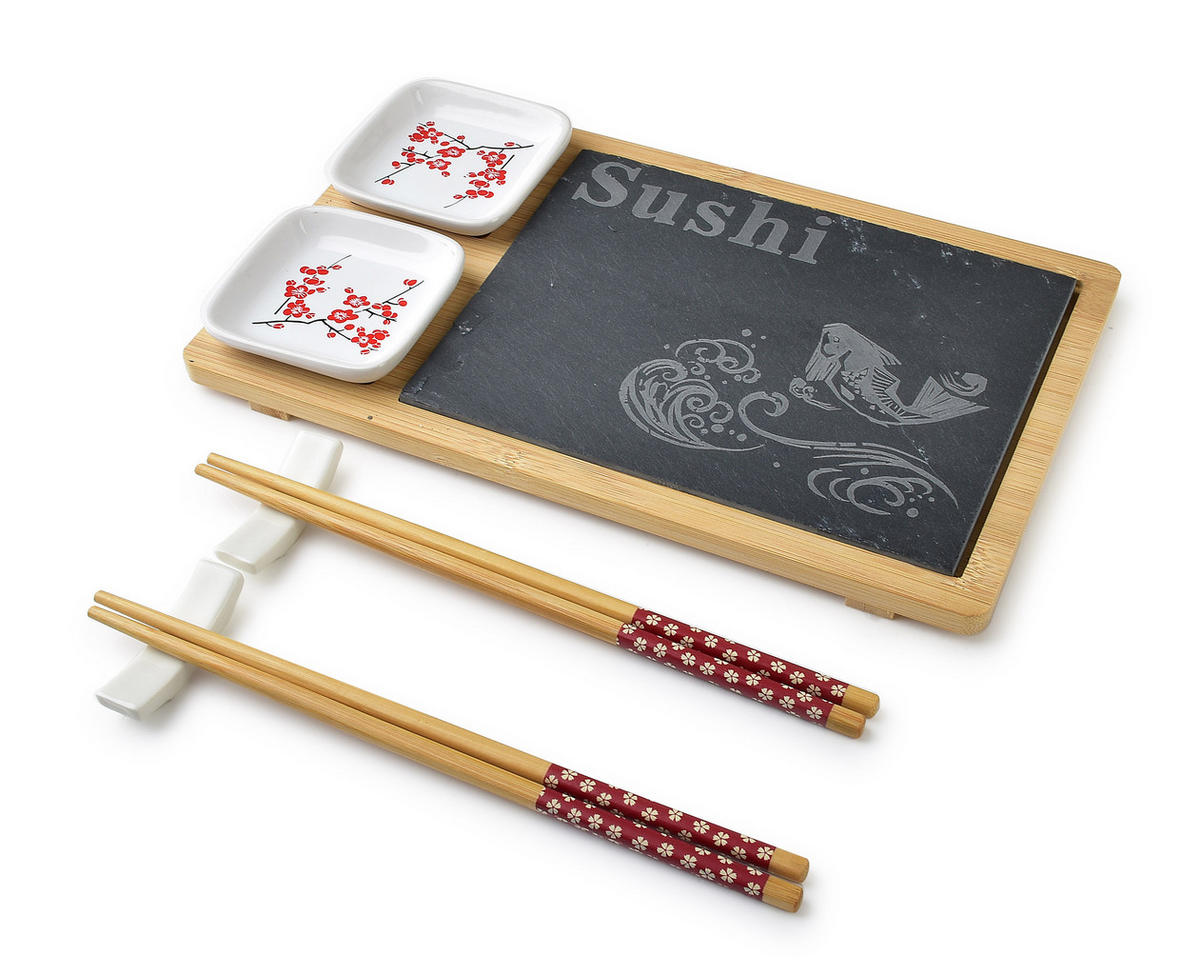 SUSHI-GERICHTEN Basic Beige 30.5/18.5/3.5 cm Holz - Beige, Holz (18.5/3.5/30.5cm) - Mondex