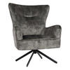 LOUNGE-SESSEL Grau - Grau, Textil (75/99/65cm) - MCW