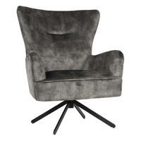 LOUNGE-SESSEL Grau - Grau, Textil (75/99/65cm) - MCW