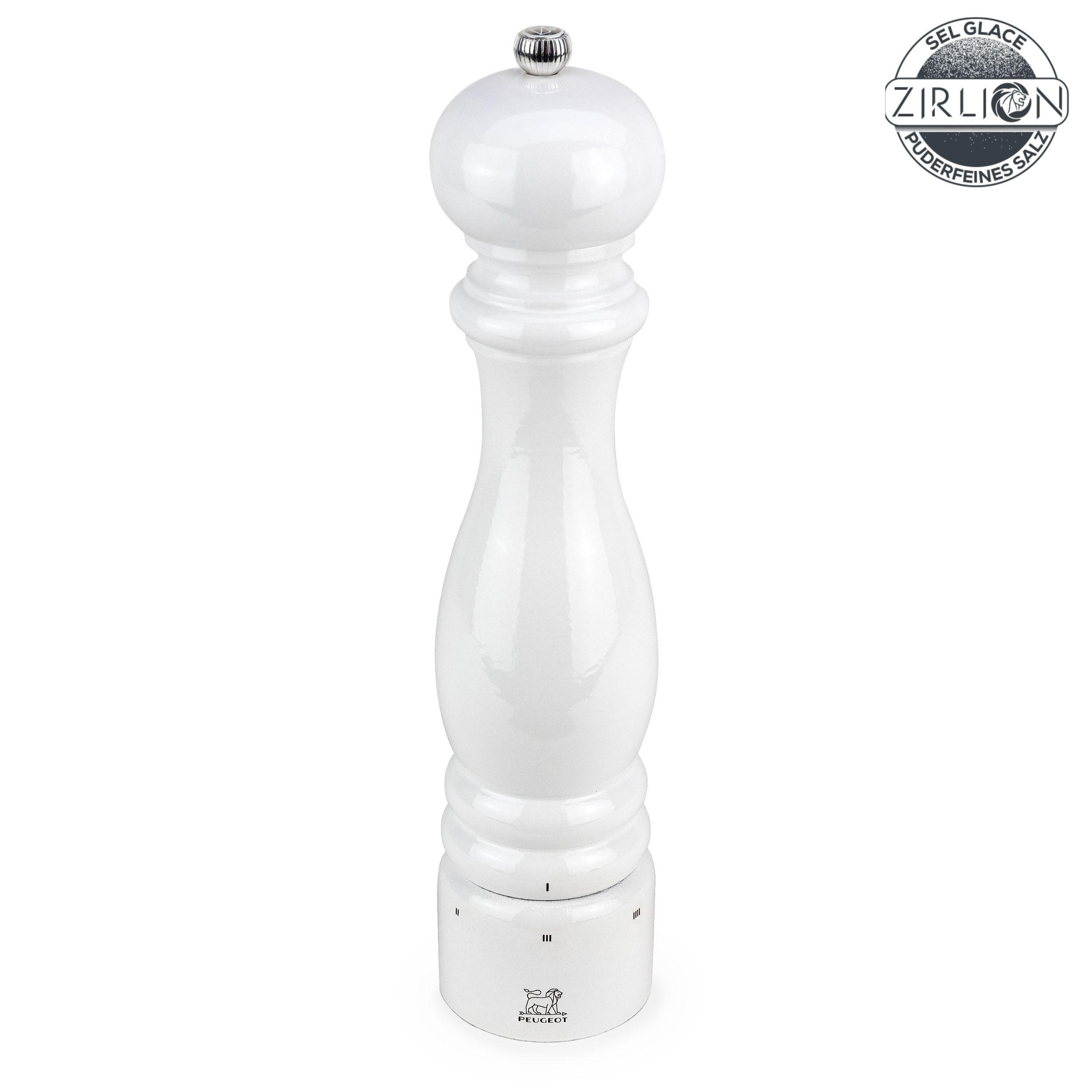 SALZMÜHLE Paris uSelect 30cm Buchenholz Weiß Zirkonia-Mahlwerk - Weiß, Holz (6.7/30/6.7cm) - PEUGEOT