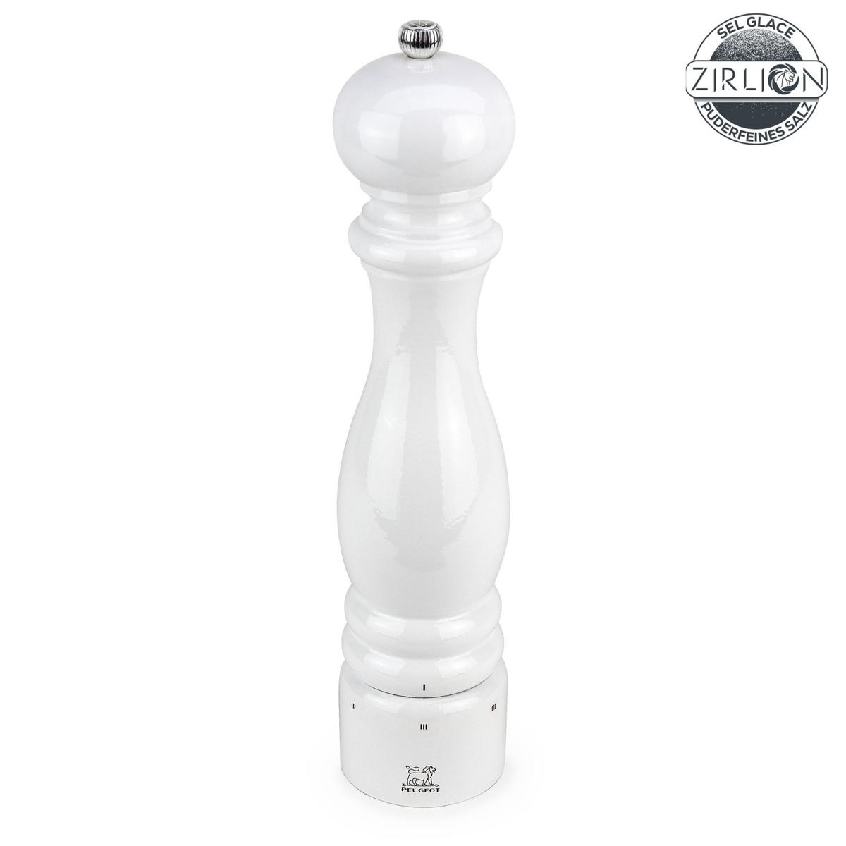 SALZMÜHLE Paris uSelect 30cm Buchenholz Weiß Zirkonia-Mahlwerk - Weiß, Holz (6.7/30/6.7cm) - PEUGEOT