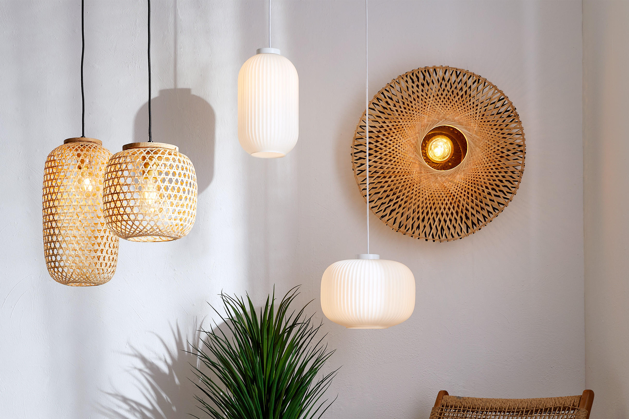 Lampen im Boho Stil