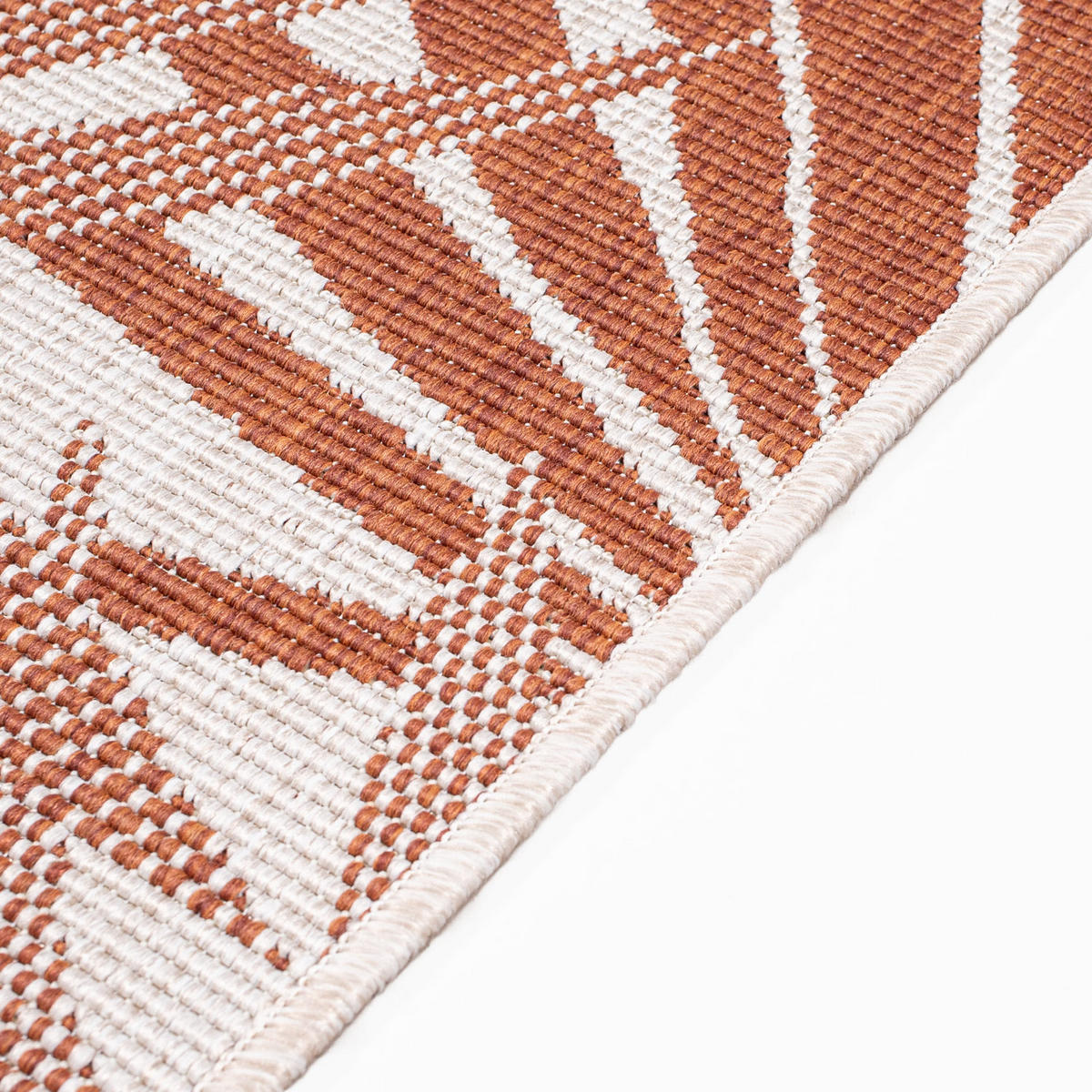 OUTDOOR-TEPPICH DuoRug 5771 Rot 200x290 cm - Rot, Textil (200/290cm) - carpet city