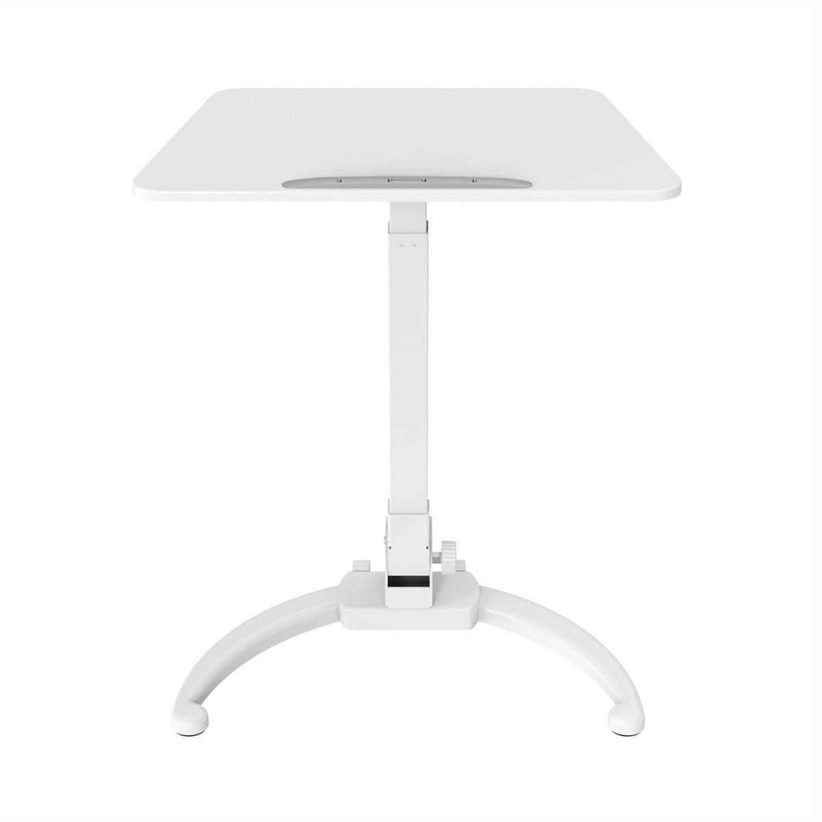 LAPTOPSTÄNDER Wonju Weiß - Weiß, Kunststoff (50/70/117cm) - SVITA