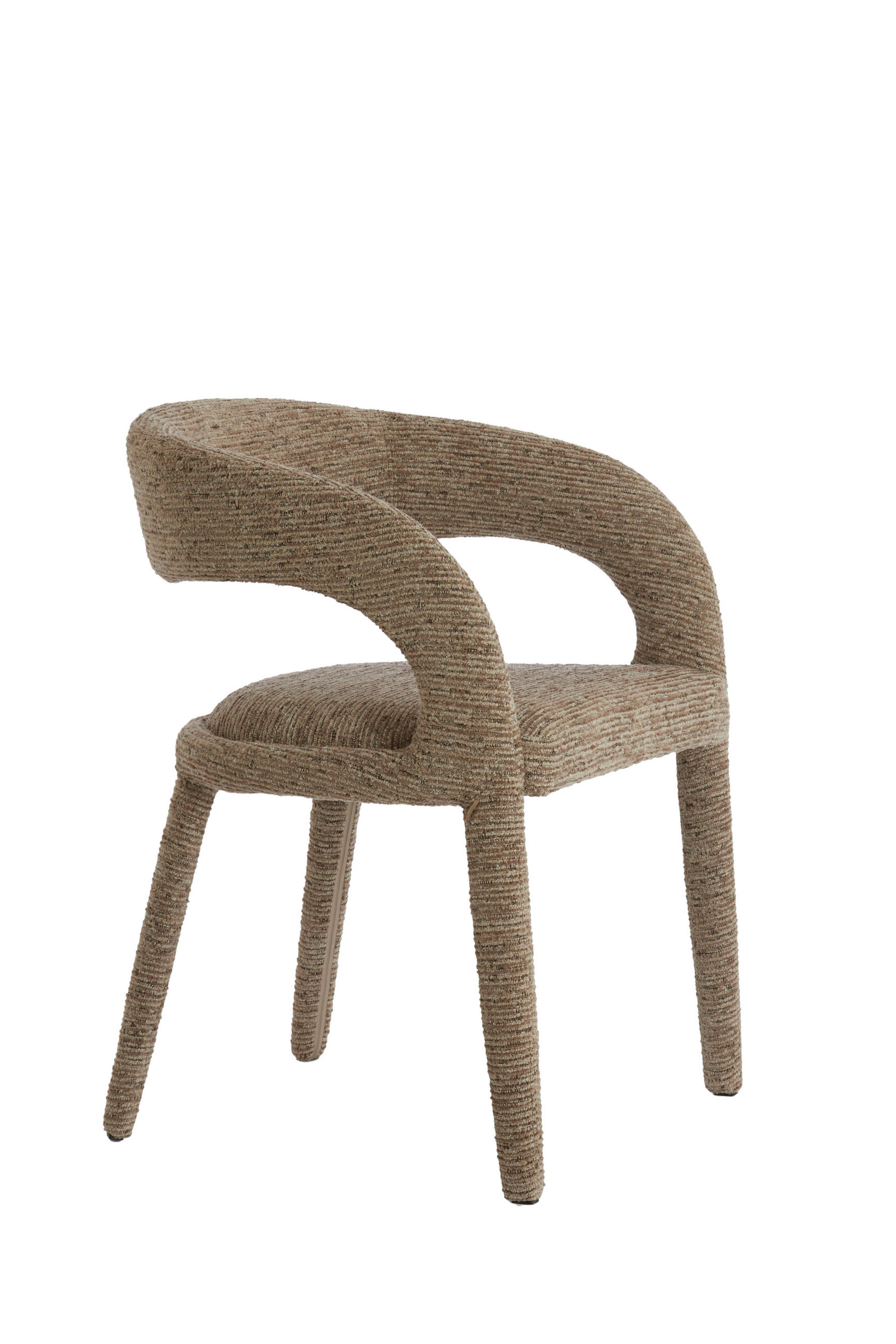 ESSZIMMERSTUHL Kyran Braun 58/57/78 cm - Braun, Textil (57/78/58cm) - Light & Living