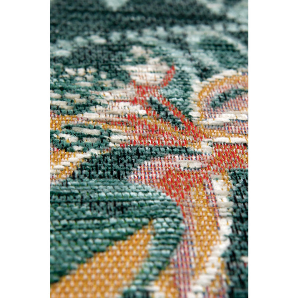 TEPPICH Nona prusse 67 x 200 x 1 cm - Blau, Textil (67/200cm) - Vivaraise