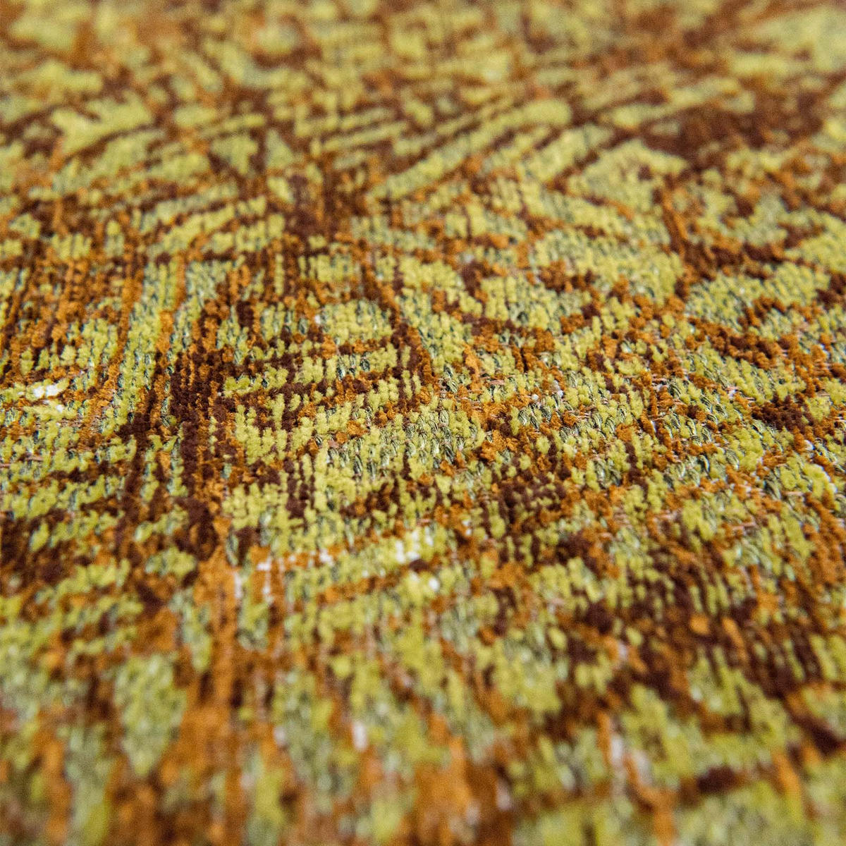 TEPPICH Flachgewebe GREEN CITY Grün 240 x 340 cm - Grün, Textil (240/340cm) - Novatrend