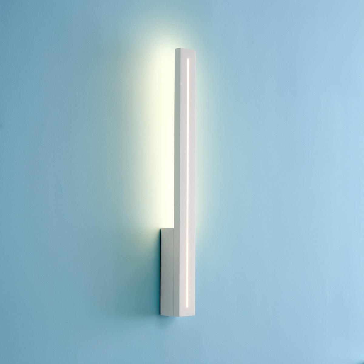 WANDLEUCHTE Noméris, Weiß, 61cm - Weiß, Metall (5/61/6cm) - KOSILUM