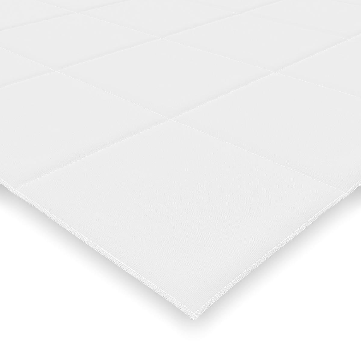 BETTDECKE für alle Jahreszeiten 160 x 200 cm - Weiß, Textil (160/220cm) - Schlaftroll