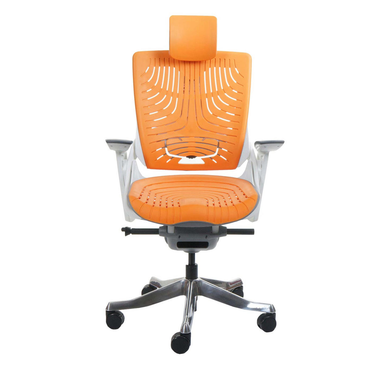 BÜROSTUHL MERRYFAIR 2B Orange - Orange, Kunststoff (77/134/68cm) - MCW