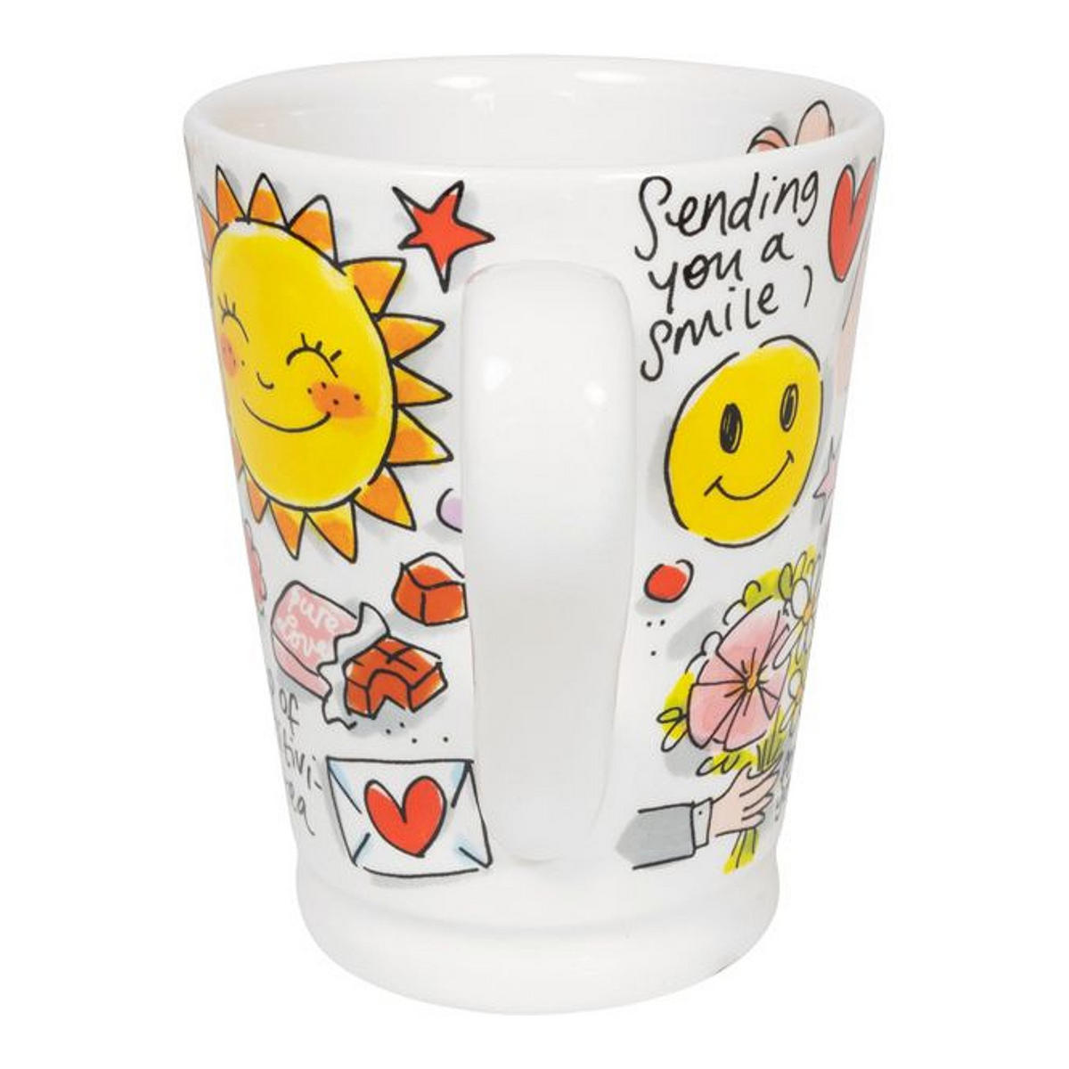 XL-BECHER Eine Umarmung in einer Tasse in Bunt - 500 ml - Multicolor, Keramik (0.5L) - Blond Amsterdam