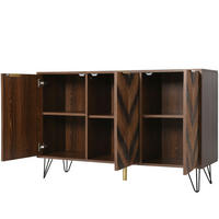 SIDEBOARD, 120 x 38 x 76,5 cm, Natur, Spanplatte - Naturfarben, Holzwerkstoff (120/76.5/38cm) - SONNENH