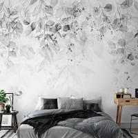 VLIESTAPETE Schwarz-Weiß 450/315 cm - Schwarz, Textil (450/1cm) - KUNSTLOFT