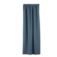 VERDUNKELUNGSVORHANG mit Schlaufenband 140x280 cm petrol - Blau, Textil (140/280/1cm) - Dekoria