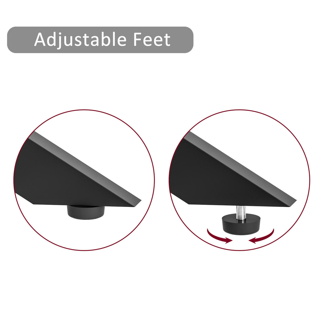 COUCHTISCH 120/60/46 cm aus Glas und Metall in Schwarz - Schwarz, Glas (60/120/46cm) - BEAOK