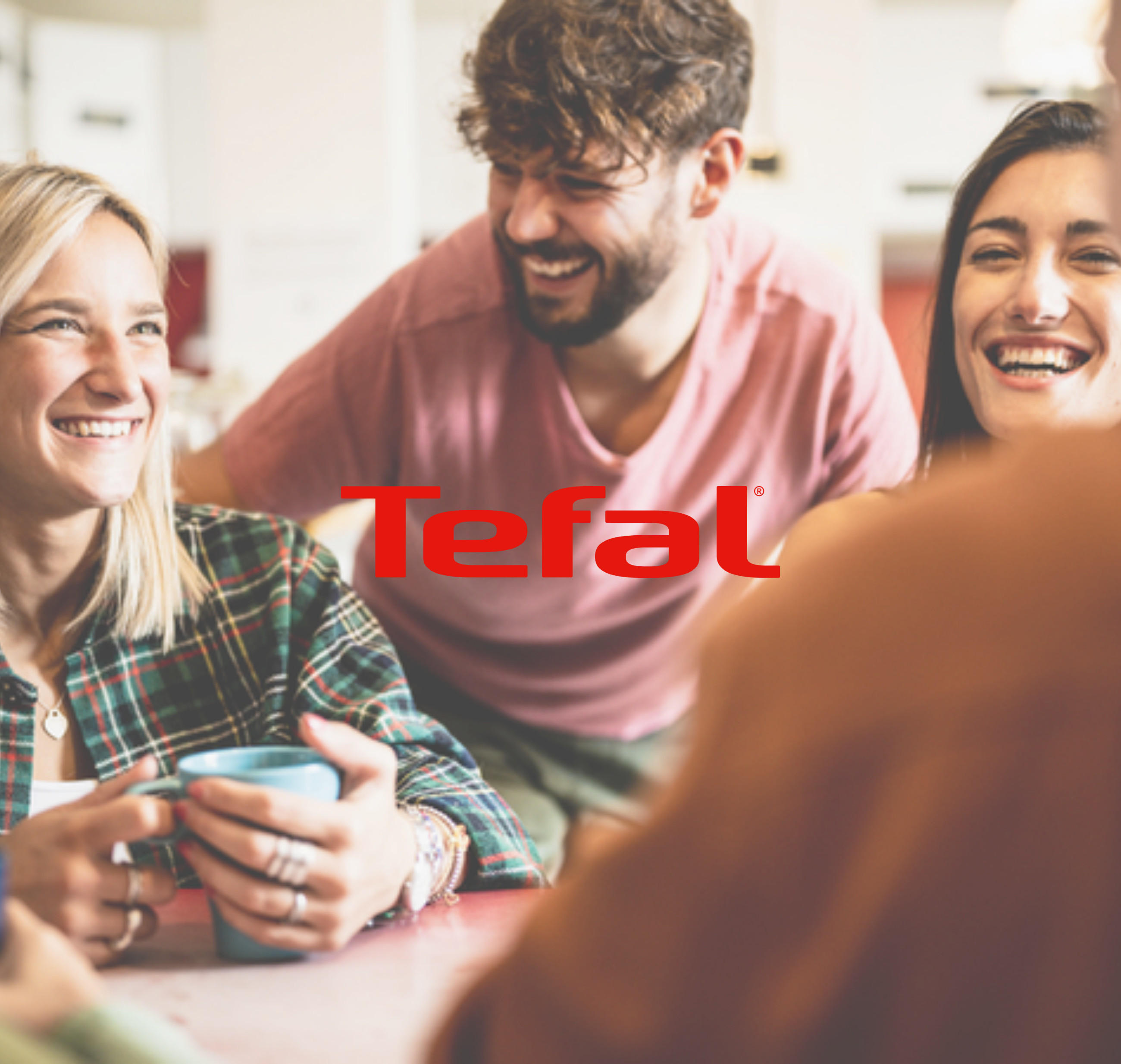 TEFAL Markenlogo mit Mood Image.