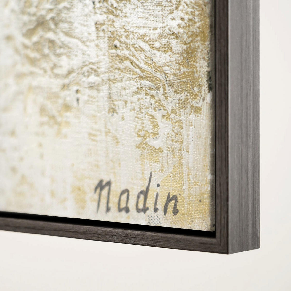GEMÄLDE Modenschau Schattenfugenrahmen grau 120x60 cm - Grau, Holz (120/60cm) - YS-art gallery