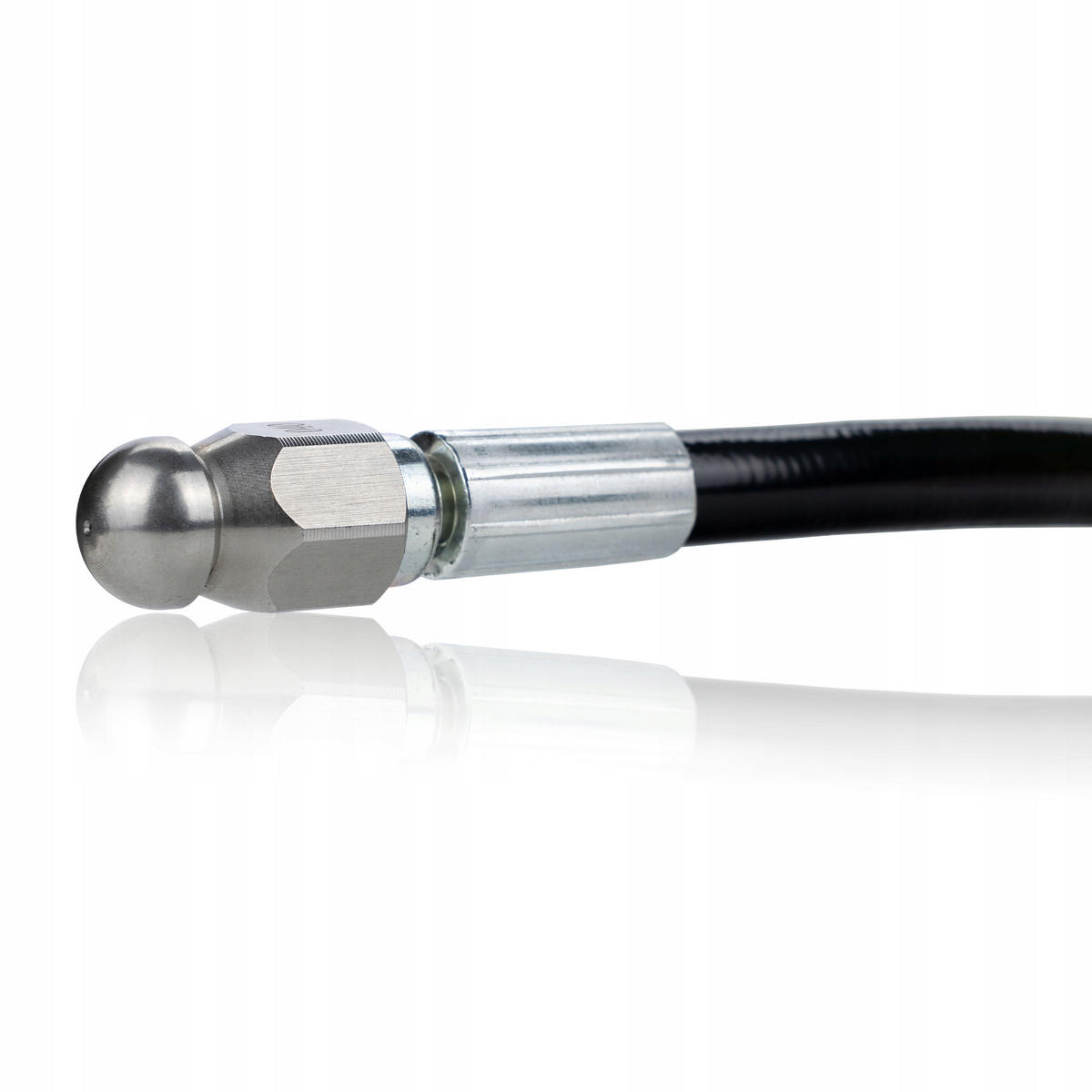 SCHLAUCH M22 - 35 m, max. 200 bar, 60 °C, 1/4" Düse, Nylongeflecht, Innengewinde M22x1,5 - Multicolor, Kunststoff/Metall (10/10/10cm)