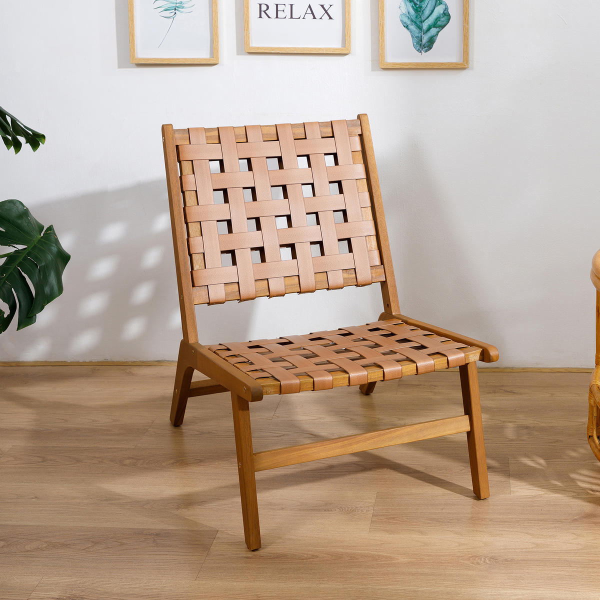 SESSEL Massivholz Braun - Braun, Holz (55/78/72cm) - Nordlys