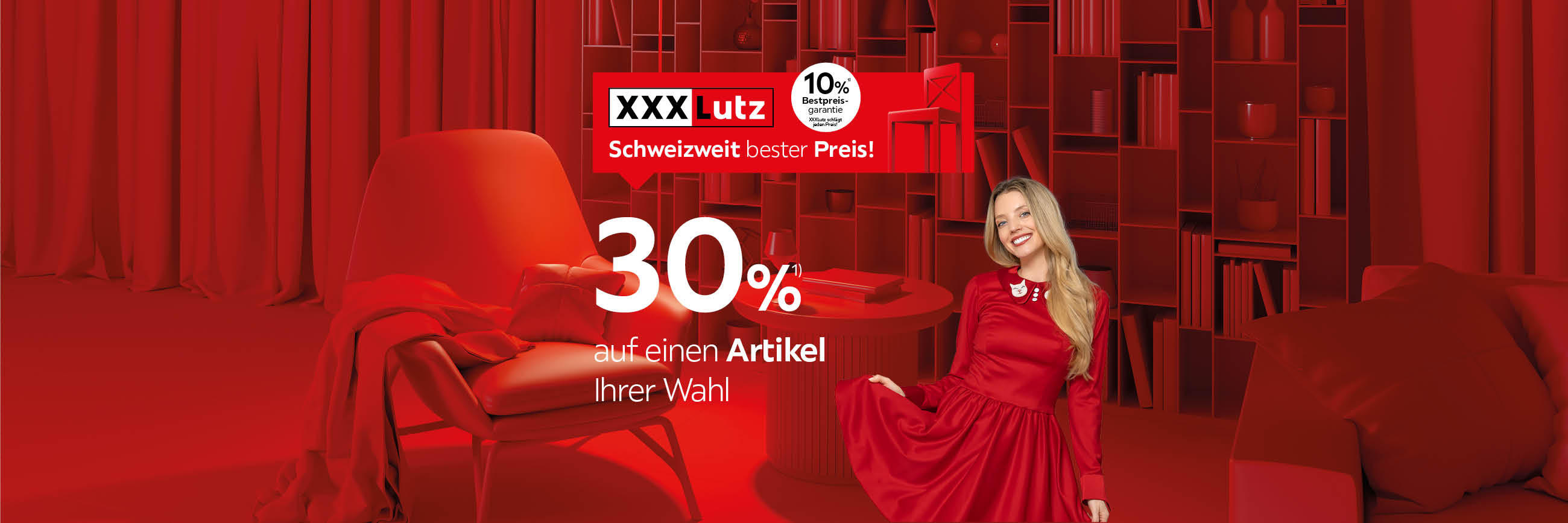 30% auf einen Wunschartikel