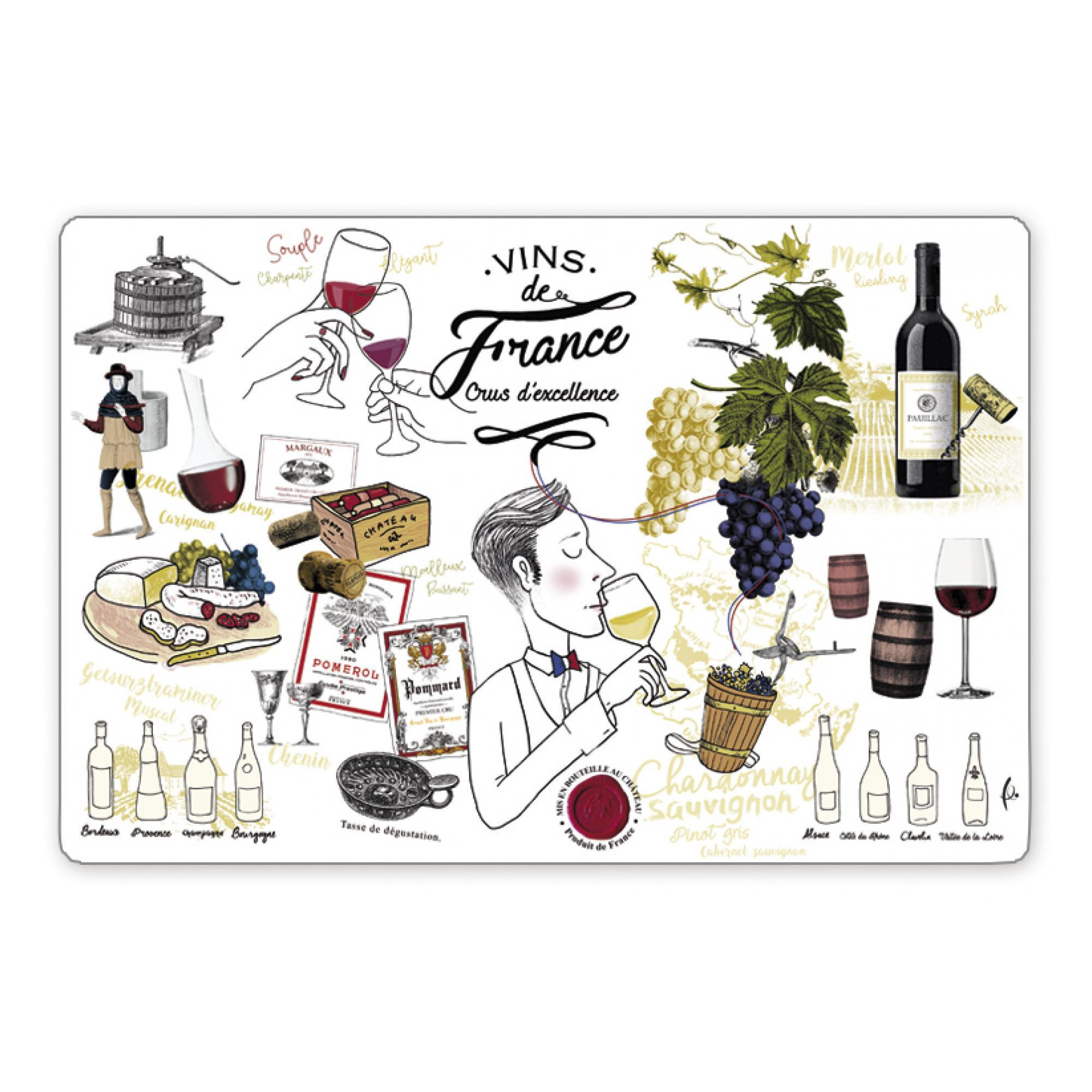 TISCHSET Cru d'excellence passend 30 x 45 cm - Multicolor, Textil (30/45cm) - Winkler