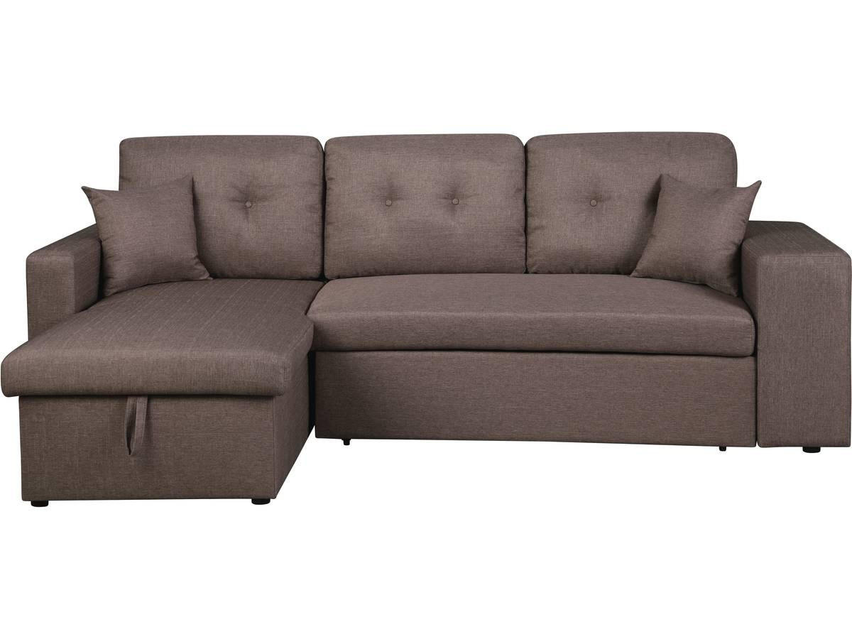 ECKSOFA axel Taupe - Taupe, Textil (146/233cm) - Habitat Garten