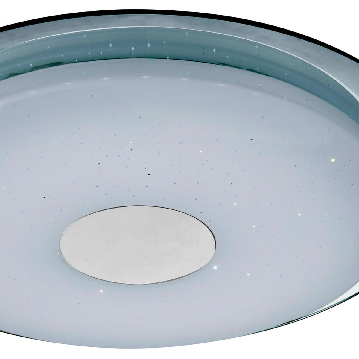 LED DECKENLEUCHTE Acryl Weiß Opal - Weiß, Metall (45/45/5cm) - Globo Lighting