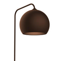 STEHLEUCHTE - Dunkelbraun, Metall (40/65/170cm) - Lumicom