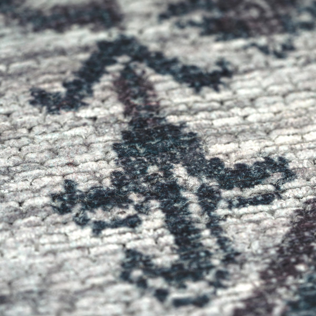 KURZFLORTEPPICH 140/200 cm Lyon 335 - Grau, Textil (140/200cm) - Paco Home