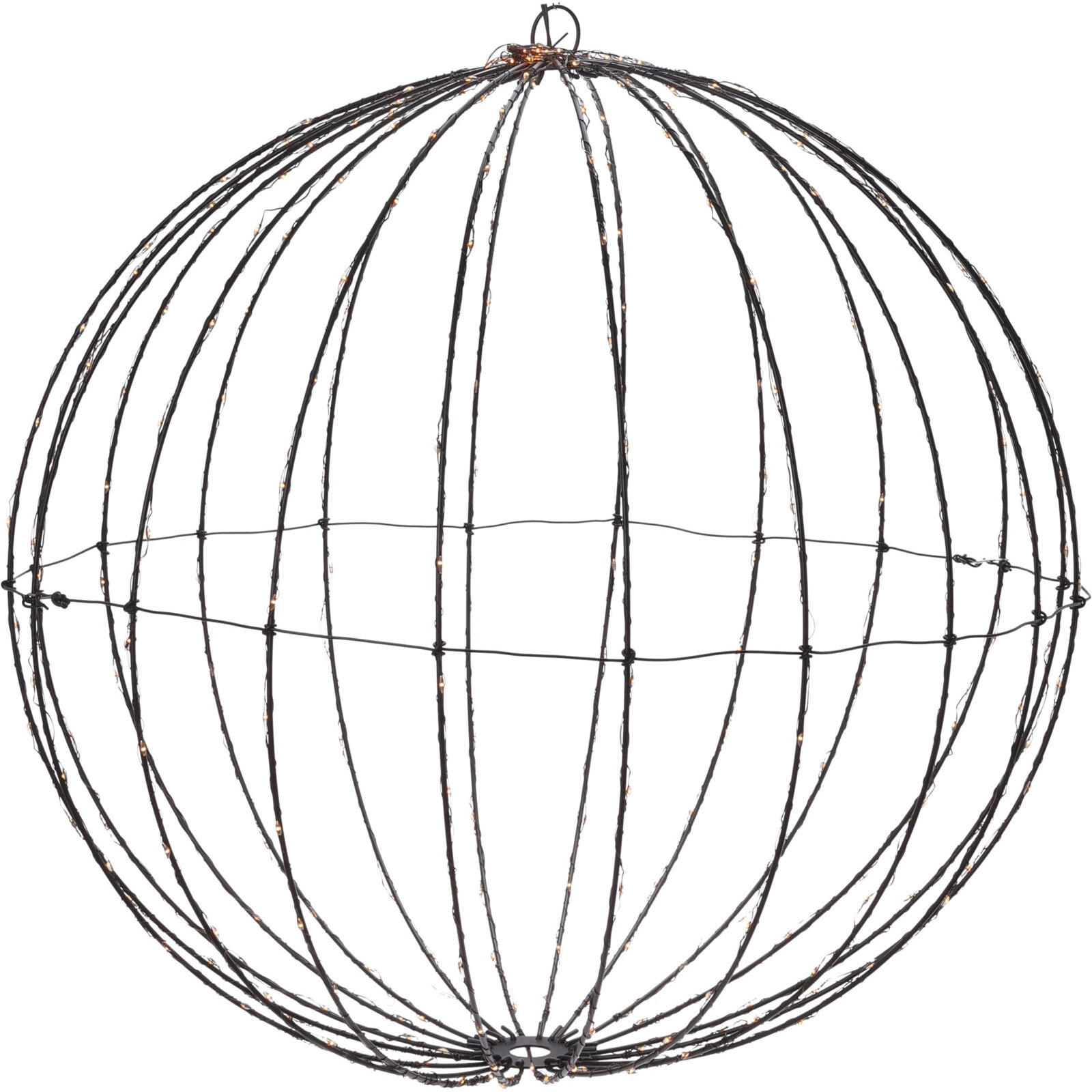 Home Styling Collection Weihnachtsdeko Schwarz 50x51.5x50 cm