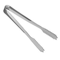 EISWÜRFELZANGE 18 cm, Edelstahl, für Gastronomie - Edelstahlfarben, Metall (4/18/2cm) - ich-zapfe