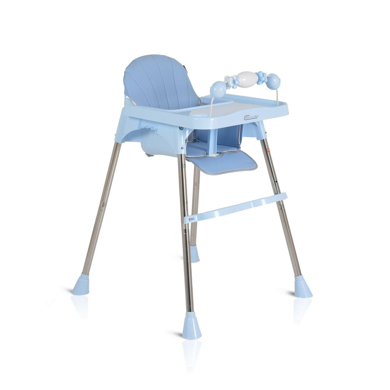 HOCHSTUHL Century blau Spielzeug, Tablett verstellbar, Gurt, Fußstütze - Blau, Kunststoff (63/84/61cm) - Moni