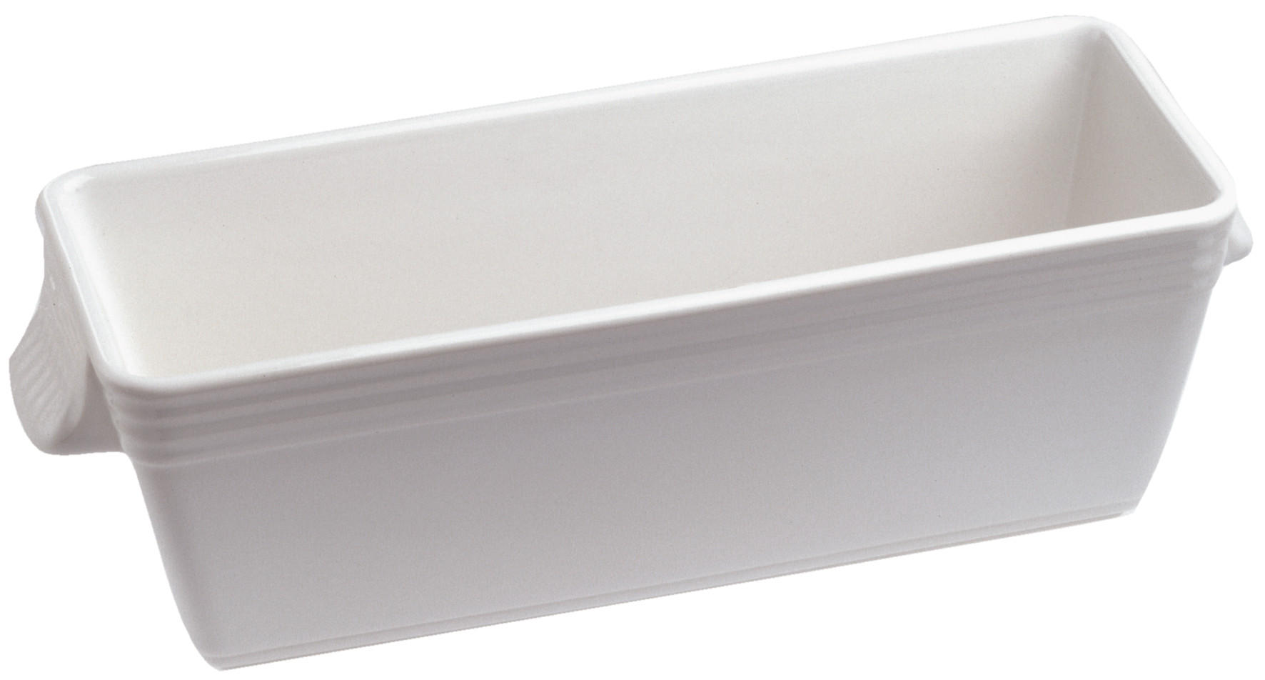 OFENTERRINE auch für SÜLZE Weiss 115 cl - Weiß, Keramik (10/9.3/26.5cm) - Revol Porcelaine France